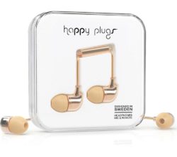 HAPPY PLUGS Deluxe Edition Headphones - Champagne